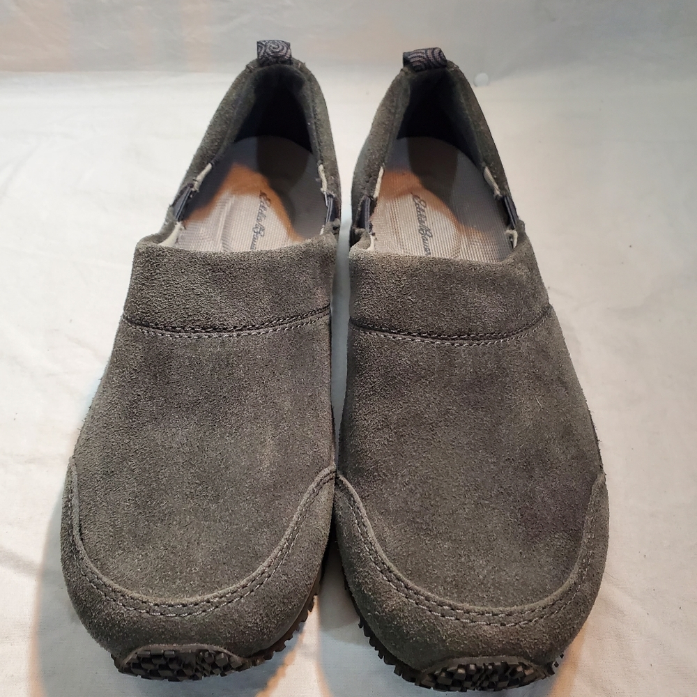 Eddie Bauer trainers Grey suede